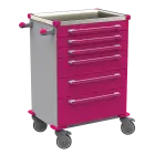 MOBI 55 N vozík zdravotnický plast ABS - fialová