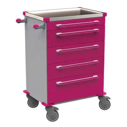 MOBI 56 N vozík zdravotnický plast ABS - fialová