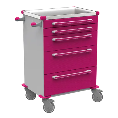 MOBI 57 N vozík zdravotnický plast ABS - fialová