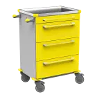 MOBI 58 N vozík zdravotnický plast ABS - žlutá