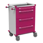 MOBI 58 N vozík zdravotnický plast ABS - fialová