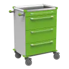 MOBI 58 N vozík zdravotnický plast ABS - zelená