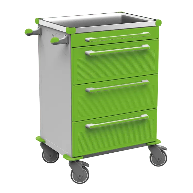 MOBI 58 N vozík zdravotnický plast ABS - zelená