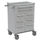 UNIT 261 N vozík zdravotnický plast ABS - šedá