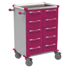 UNIT 267 N vozík zdravotnický plast ABS - fialová