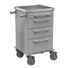 TINY 103 N vozík zdravotnický plast ABS - šedá