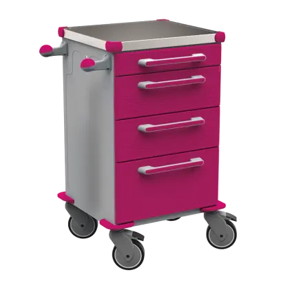 TINY 103 N vozík zdravotnický plast ABS - fialová