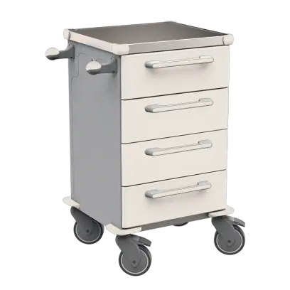 TINY 104 N vozík zdravotnický plast ABS - bílá