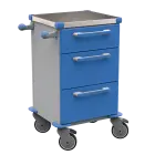 TINY 105 N vozík zdravotnický plast ABS - modrá