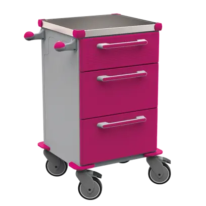 TINY 105 N vozík zdravotnický plast ABS - fialová