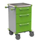 TINY 105 N vozík zdravotnický plast ABS - zelená