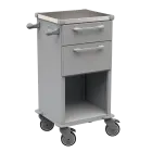 TINY 150 N vozík zdravotnický plast ABS - šedá