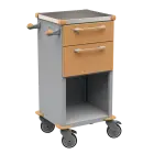 TINY 150 N vozík zdravotnický plast ABS - hnědobéžová