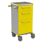 TINY 152 N vozík zdravotnický plast ABS - žlutá