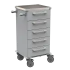 TINY 153 N vozík zdravotnický plast ABS - šedá