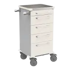 TINY 156 N vozík zdravotnický plast ABS - bílá