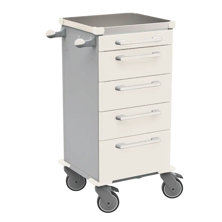 TINY 156 N vozík zdravotnický plast ABS - bílá