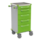 TINY 156 N vozík zdravotnický plast ABS - zelená