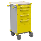 TINY 159 N vozík zdravotnický plast ABS - žlutá