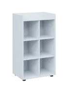 QN 3 - 6N skříň, nika, 1030x600x400, bílá