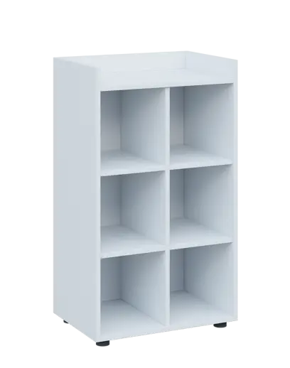 QN 3 - 6N skříň, nika, 1030x600x400, bílá