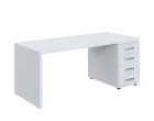 QPL 8 - 18Z4 stůl pracovní, pravý lamino - bílá