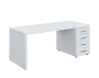 QPL 8 - 18Z4 stůl pracovní, pravý lamino - bílá