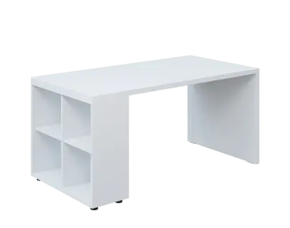 QPL 8 - 16N4 stůl pracovní, levý lamino - bílá