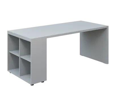 QPL 8 - 18N4 stůl pracovní, levý lamino - šedá