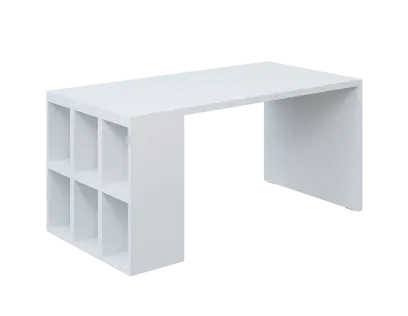 QPL 8 - 16T6 stůl pracovní, levý lamino - bílá