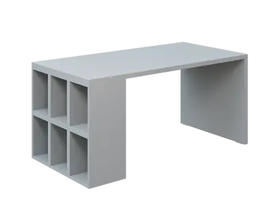 QPL 8 - 16T6 stůl pracovní, levý lamino - šedá