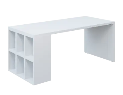 QPL 8 - 18T6 stůl pracovní, levý lamino - bílá