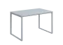 QPKO 8 - 12 stůl pracovní, podnož stříbrná, lamino - šedá