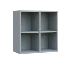 QH - 64N horní skříňka, nika, 600x636x300, šedá