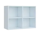 QH - 84N horní skříňka, nika, 600x836x300, bílá