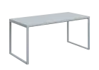 QPKO 8 - 16 stůl pracovní, podnož stříbrná, lamino - šedá