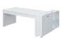 QRL 8 - 203 stůl pracovní, levý lamino - bílá