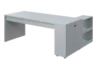 QRL 8 - 203 stůl pracovní, levý lamino - šedá