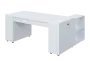 QRLT 8 - 183 stůl pracovní, levý lamino - bílá