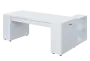 QRLT 8 - 203 stůl pracovní, levý lamino - bílá