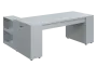 QRLT 8 - 203 stůl pracovní, pravý lamino - šedá