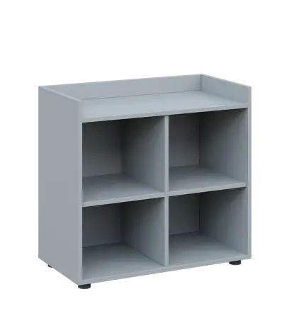 QN 2 - 8N skříň, nika, 750x800x400, šedá