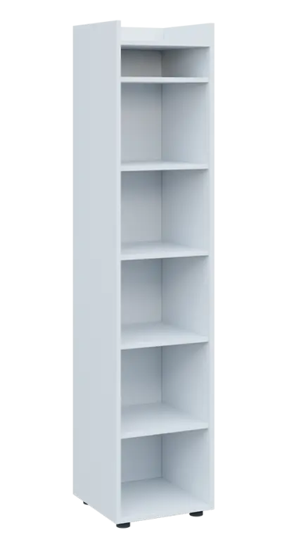 QN 5 - 4N skříň, nika, 1830x400x400, bílá QN 5 - 4N skříň, nika, 1830x400x400, bílá