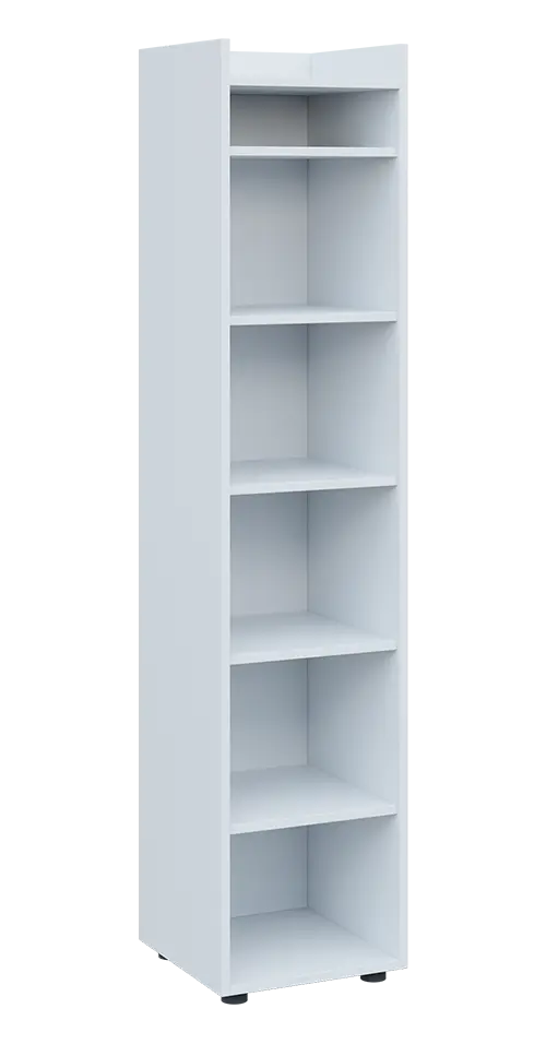 QN 5 - 4N skříň, nika, 1830x400x400, bílá