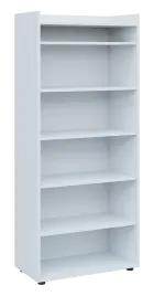 QN 5 - 8N skříň, nika, 1830x800x400, bílá