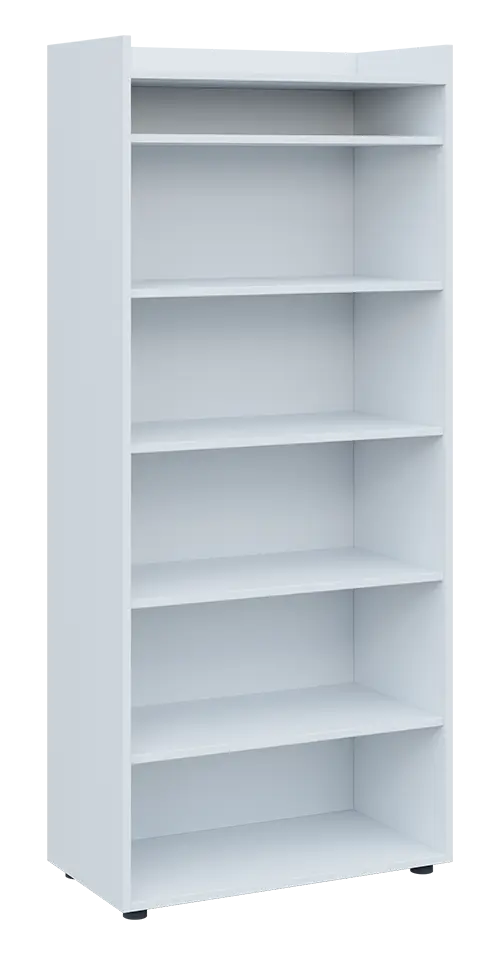 QN 5 - 8N skříň, nika, 1830x800x400, bílá