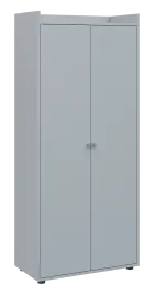 QN 5 - 8D skříň 2-dvéřová, vysoká lamino - šedá