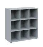 TETRIS A - skříň policová lamino - šedá