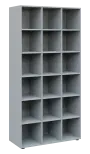 TETRIS B - skříň policová, šedá