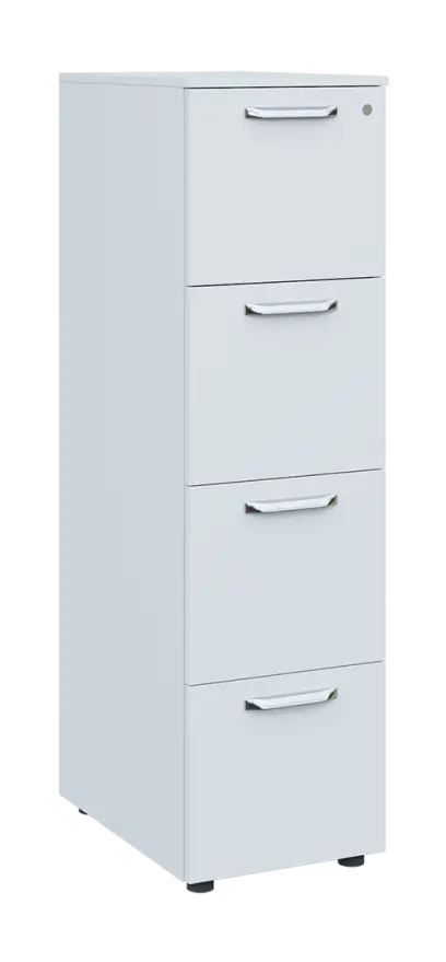 QKA - 44, kartotéka A4, šířka 420 mm, bílá